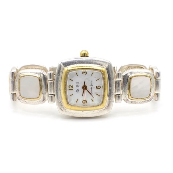 Ecclissi Accessories - Sterling Silver Watch Mother of Pearl Watch